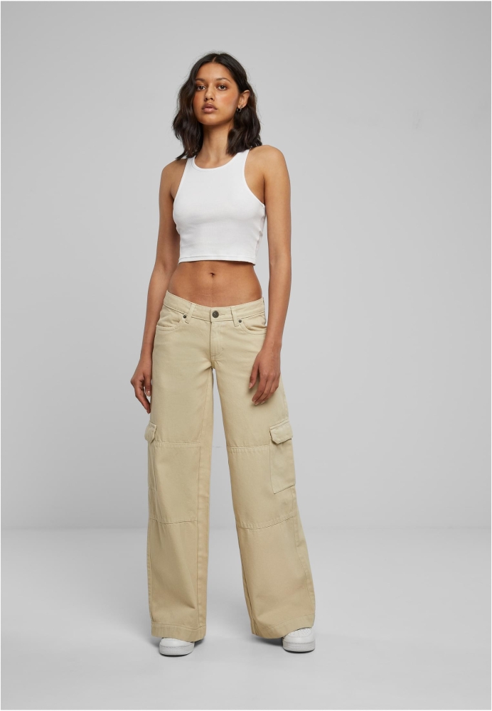 Cropped Rib Top dama Urban Classics