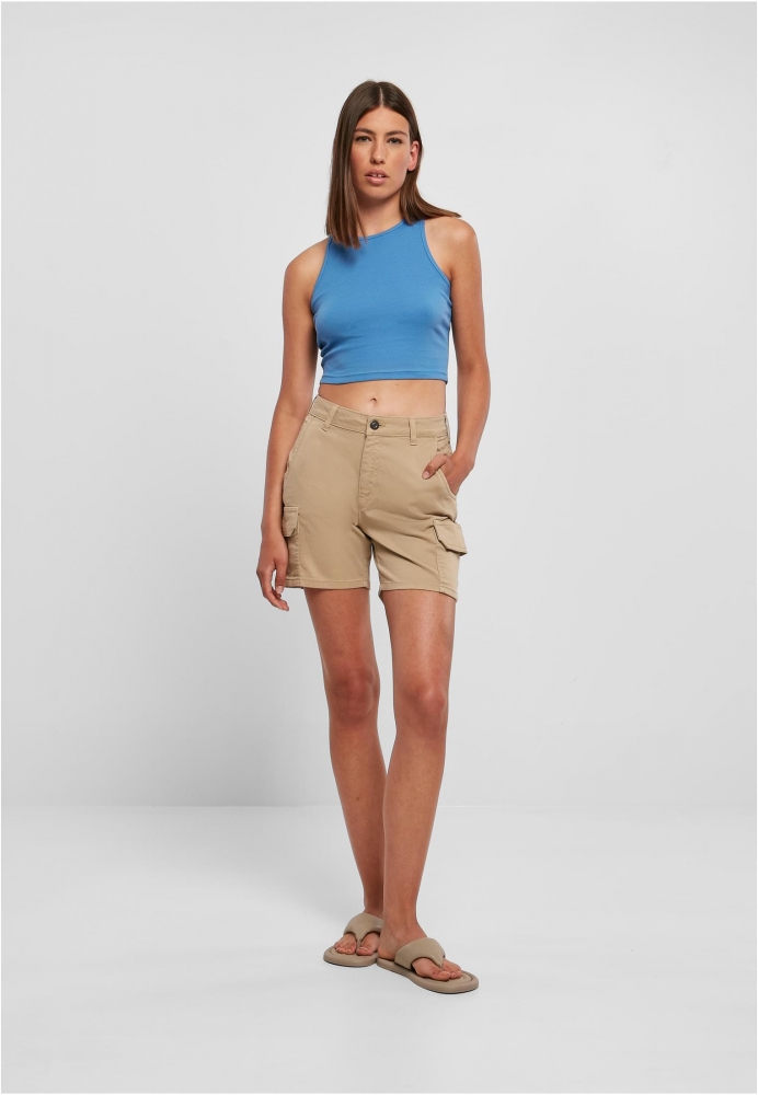 Cropped Rib Top dama Urban Classics