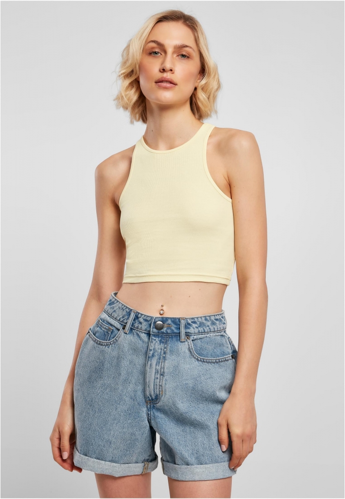 Cropped Rib Top dama Urban Classics