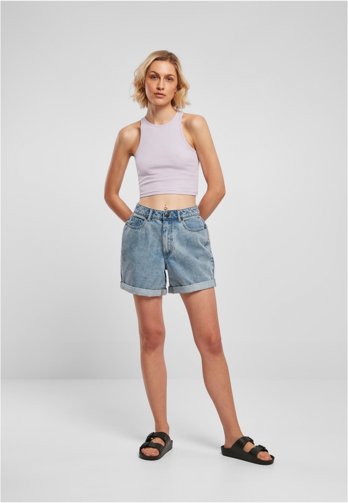 Cropped Rib Top dama Urban Classics