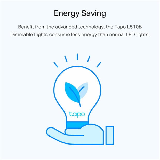 TP-Link TPLink Tapo Smart WiFi Light Bulb Dimmable E27