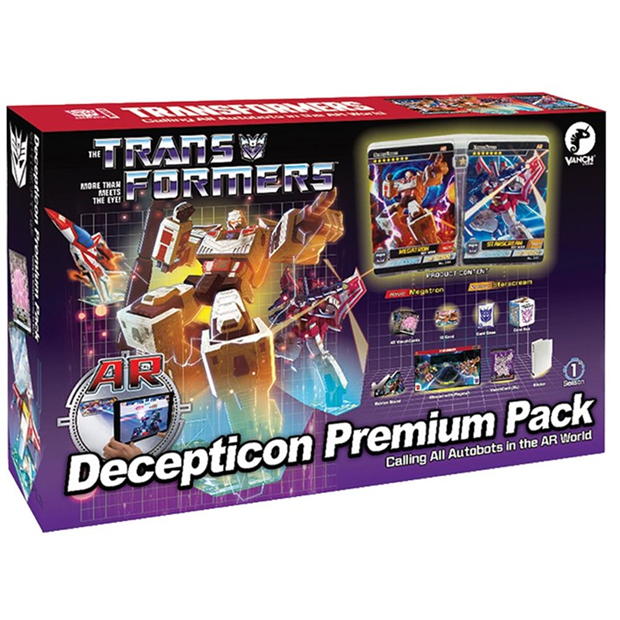 Transformers Transformer Vanch Card Decepticon Box