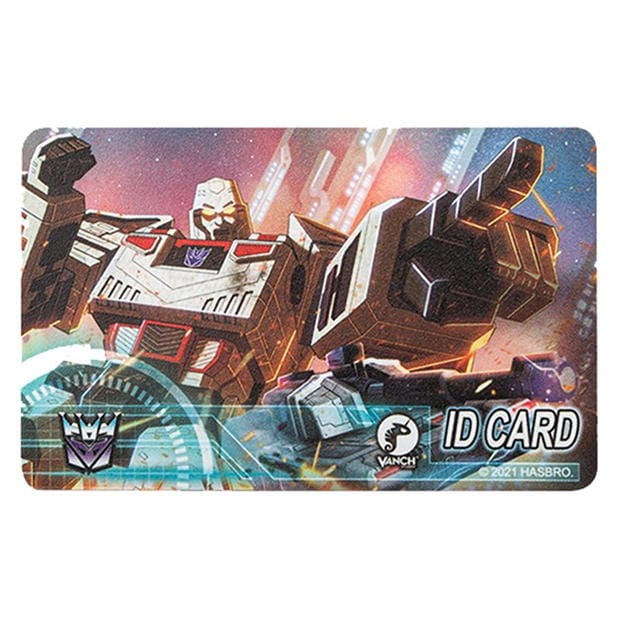 Transformers Transformer Vanch Card Decepticon Box