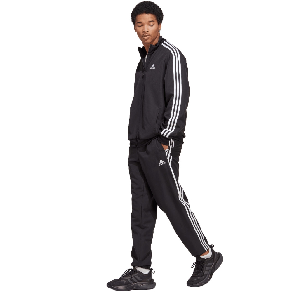 Trening Trening Men's adidas 3 -Stripes Woven black IC6750