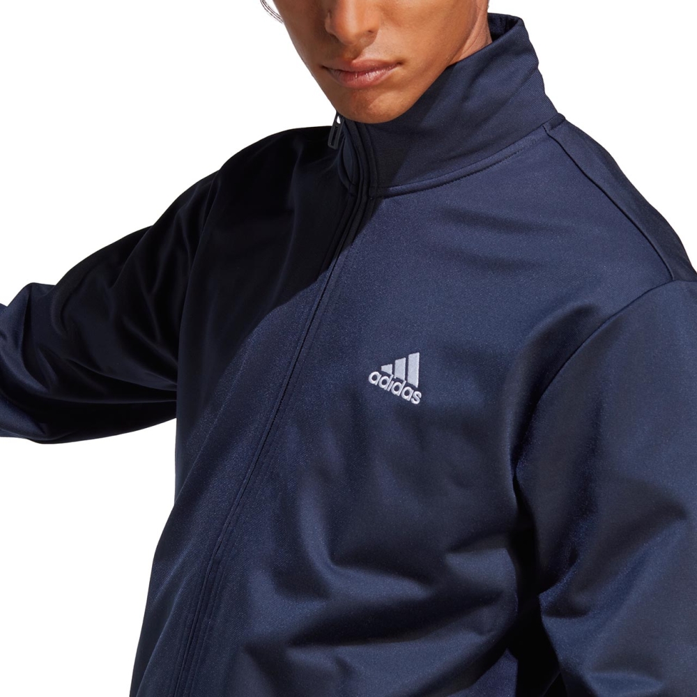 Trening Trening Men's adidas Linear Logo Tricot navy blue HZ2219