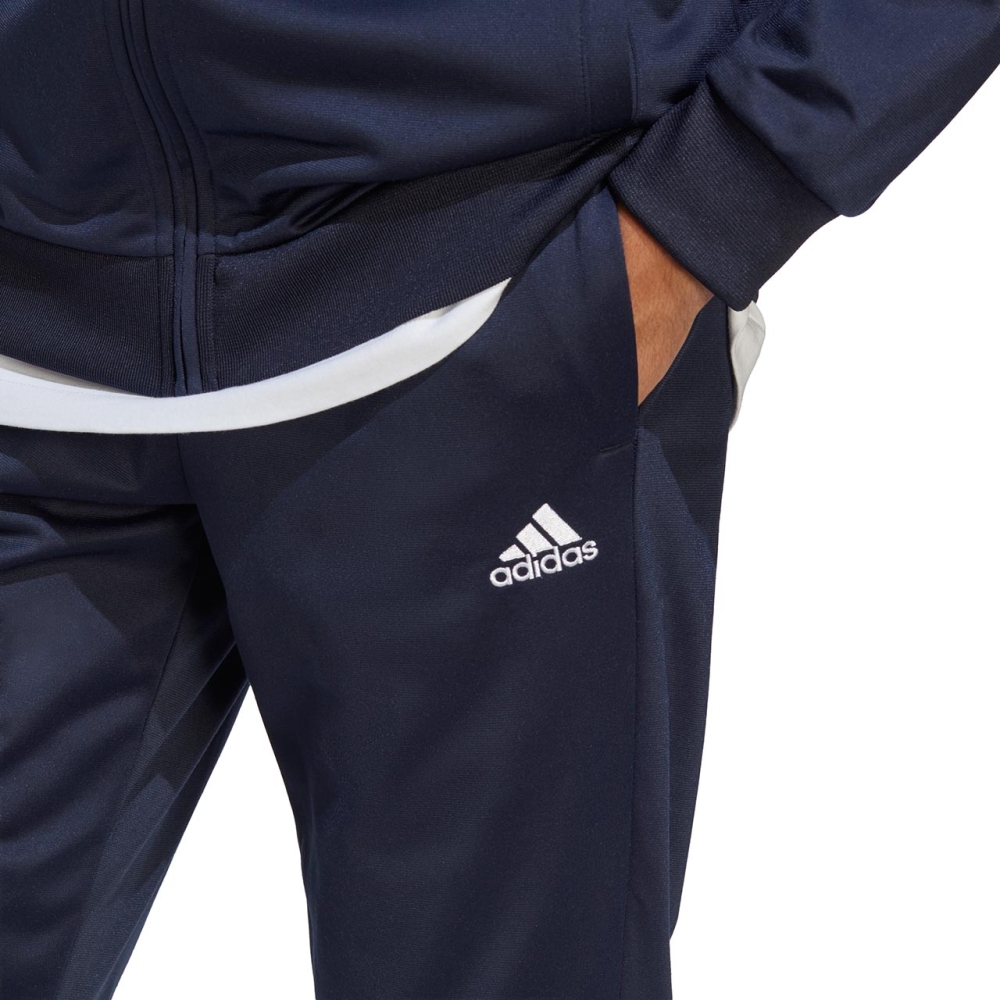 Trening Trening Men's adidas Linear Logo Tricot navy blue HZ2219