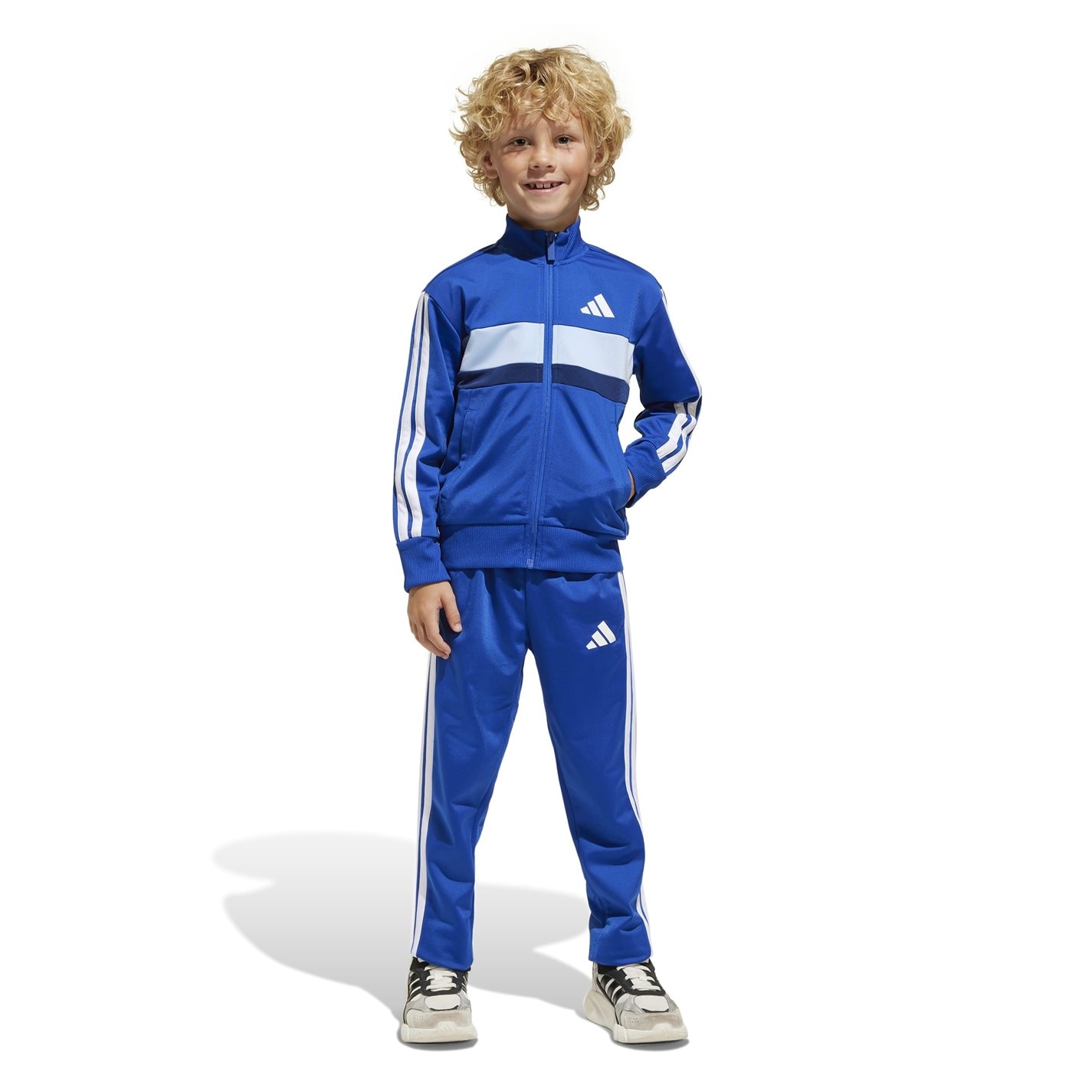 Trening adidas Seasonal Essentials Tiberio 3-Stripes Tricot copil