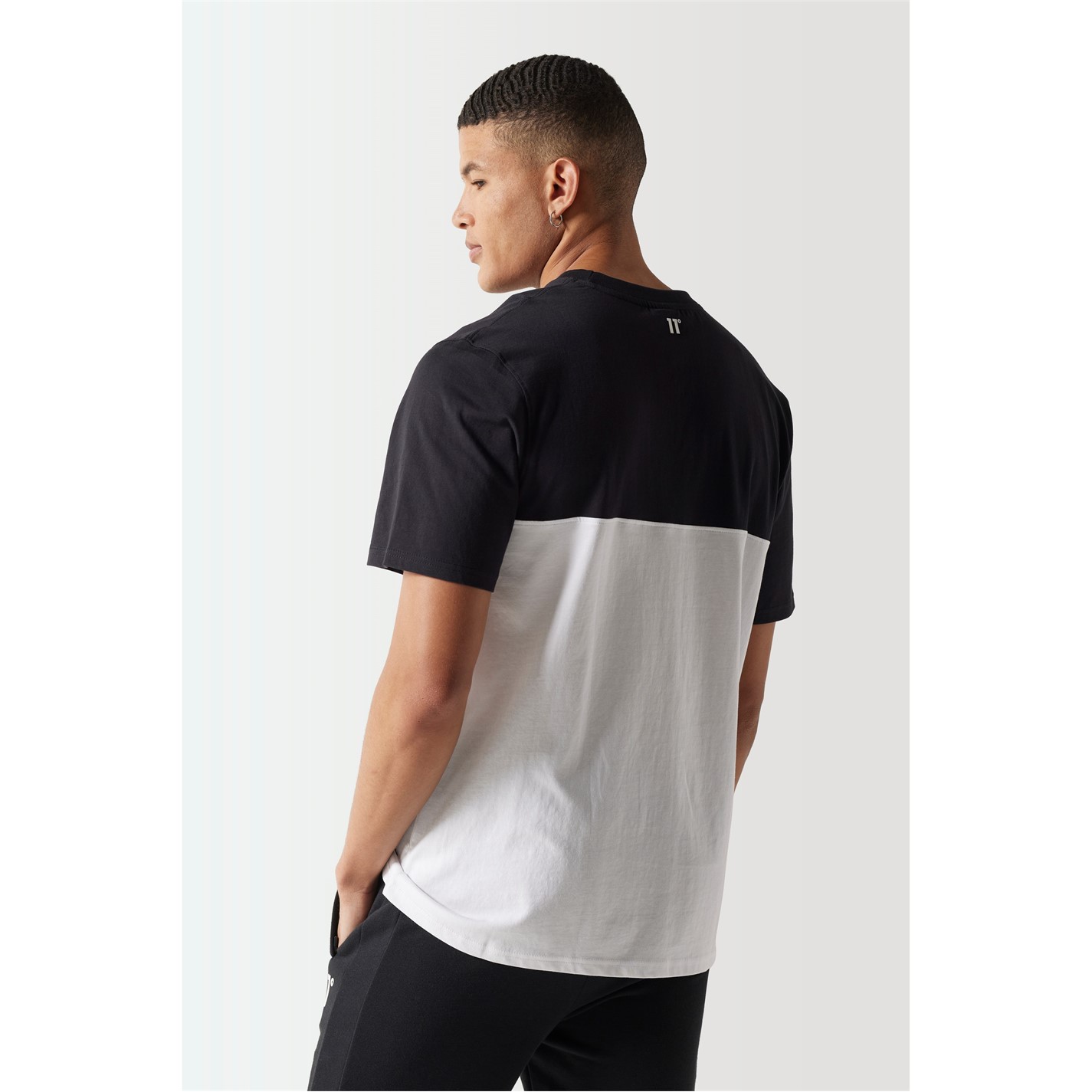 Camasa 11 Degrees Colour Block T- - White / Black