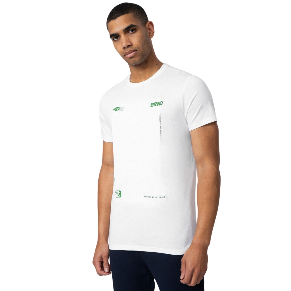 Camasa Men's T-
4F white 4FSS23TTSHM311 10S 4F