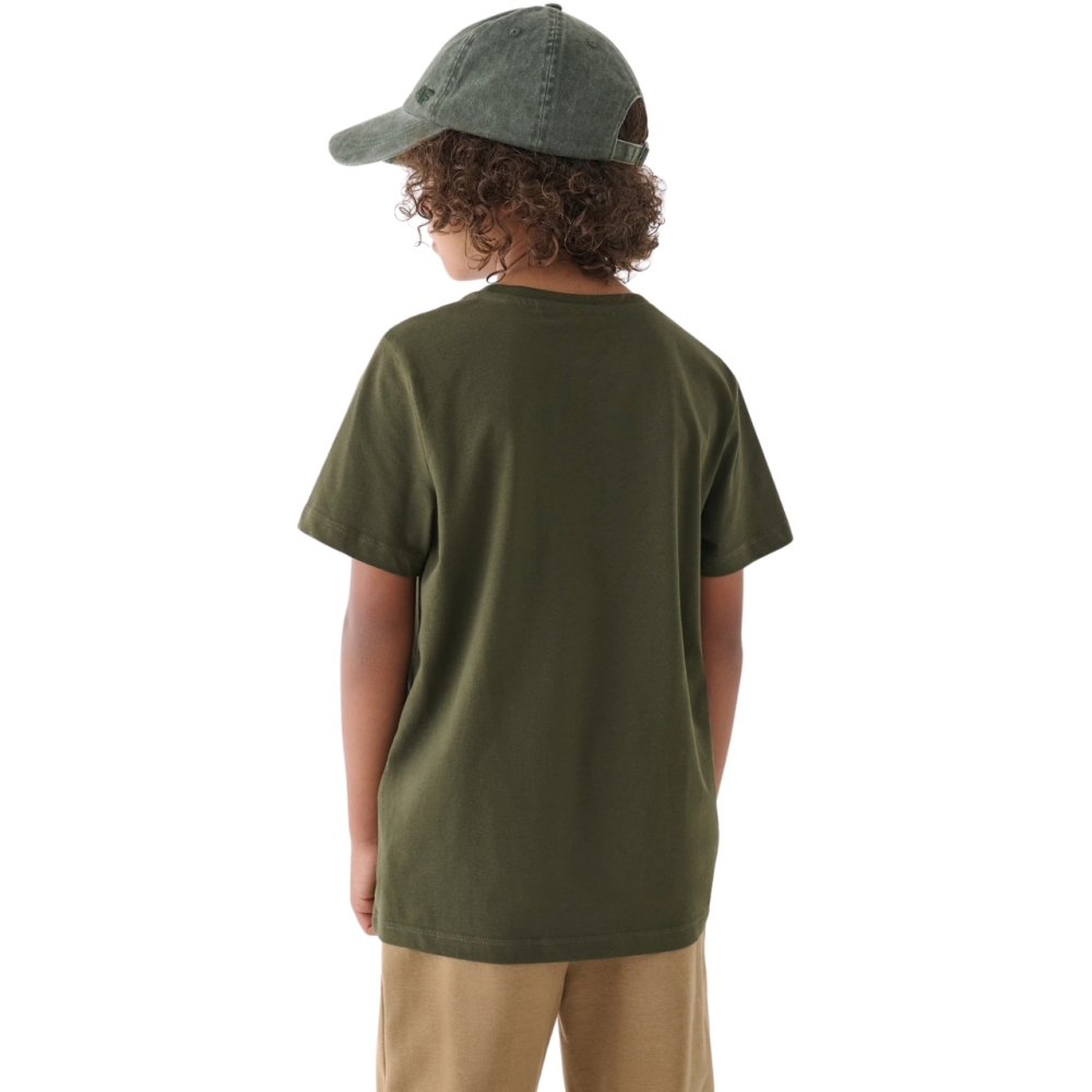 Camasa Boy's T- 4F M1626 khaki 4FJWMM00TTSHM1626 43S