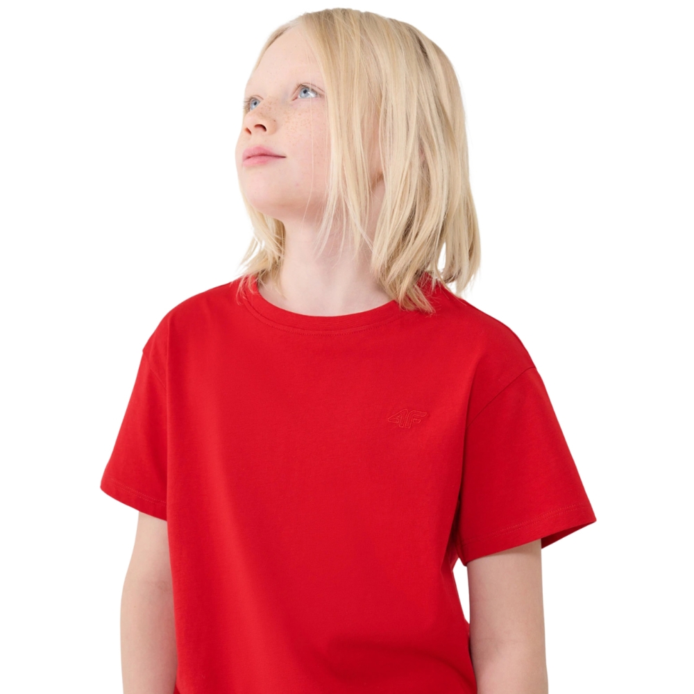 Camasa Boy's T- 4F M2324 red 4FJWSS25TTSHM2324 62S