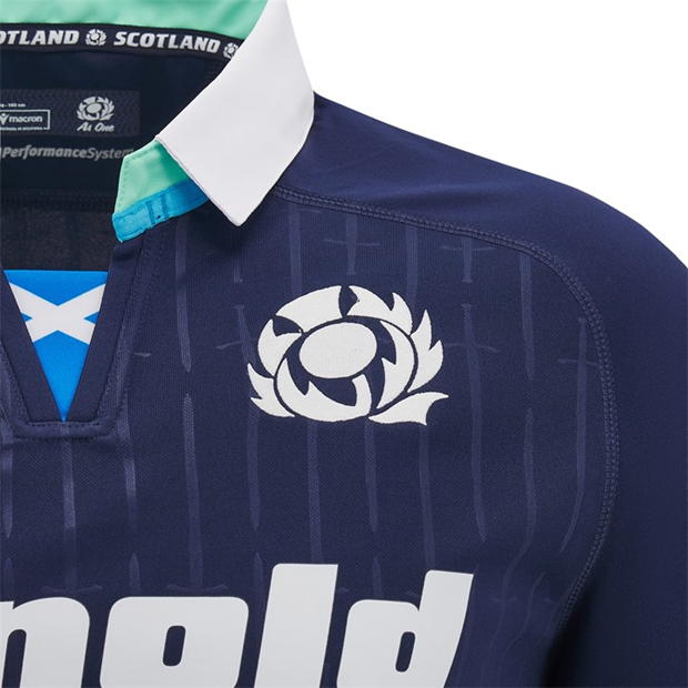 Camasa Macron Scotland Rugby Home 2024 2025 adulti