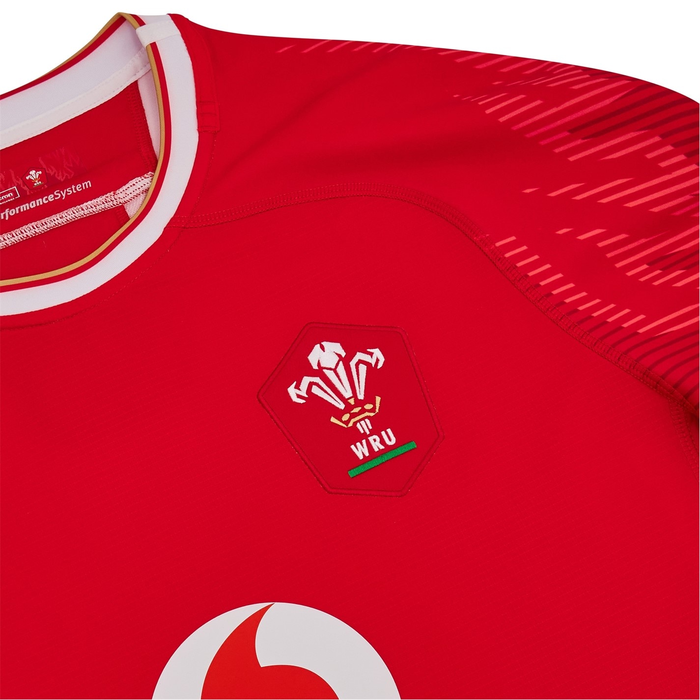 Camasa Macron Welsh Rugby Union Authentic Home 2024 adulti