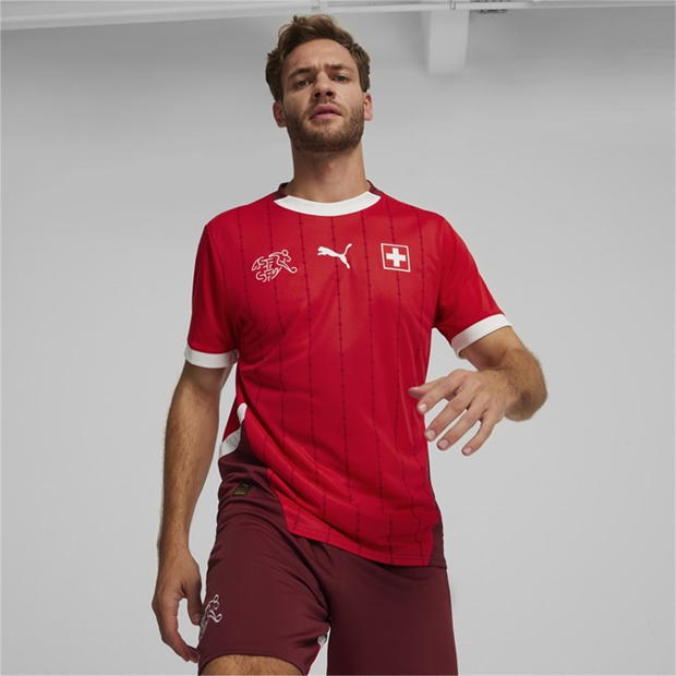 Camasa Puma Switzerland Home 2024 adulti