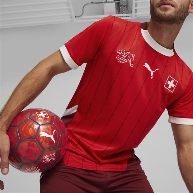 Camasa Puma Switzerland Home 2024 adulti