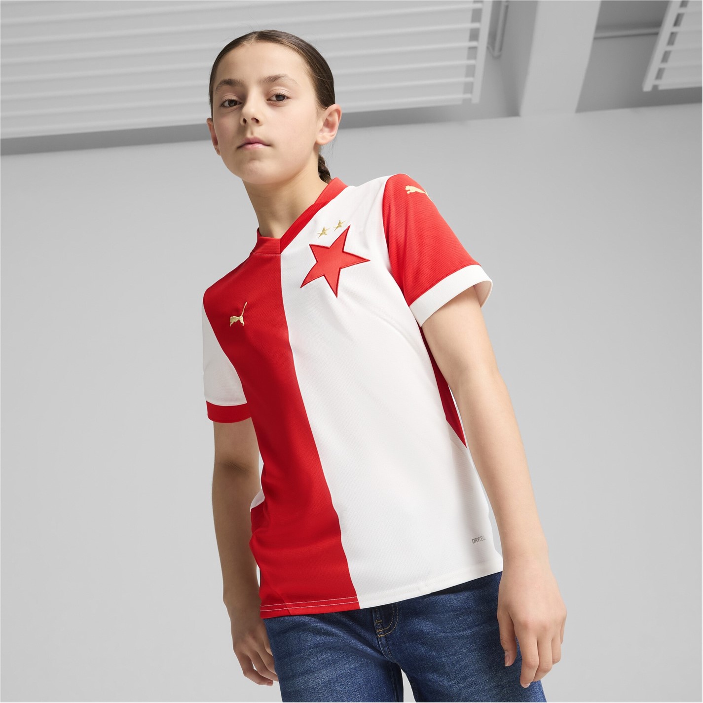 Camasa Puma Slavia Prague Home 2024 2025 copil