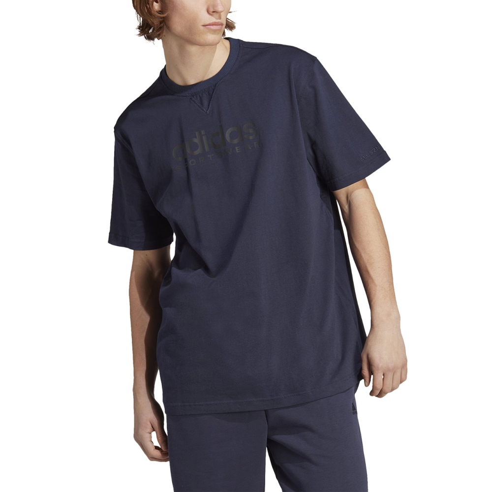 Tricou Camasa adidas All SZN Graphic men's T- navy blue IC9812