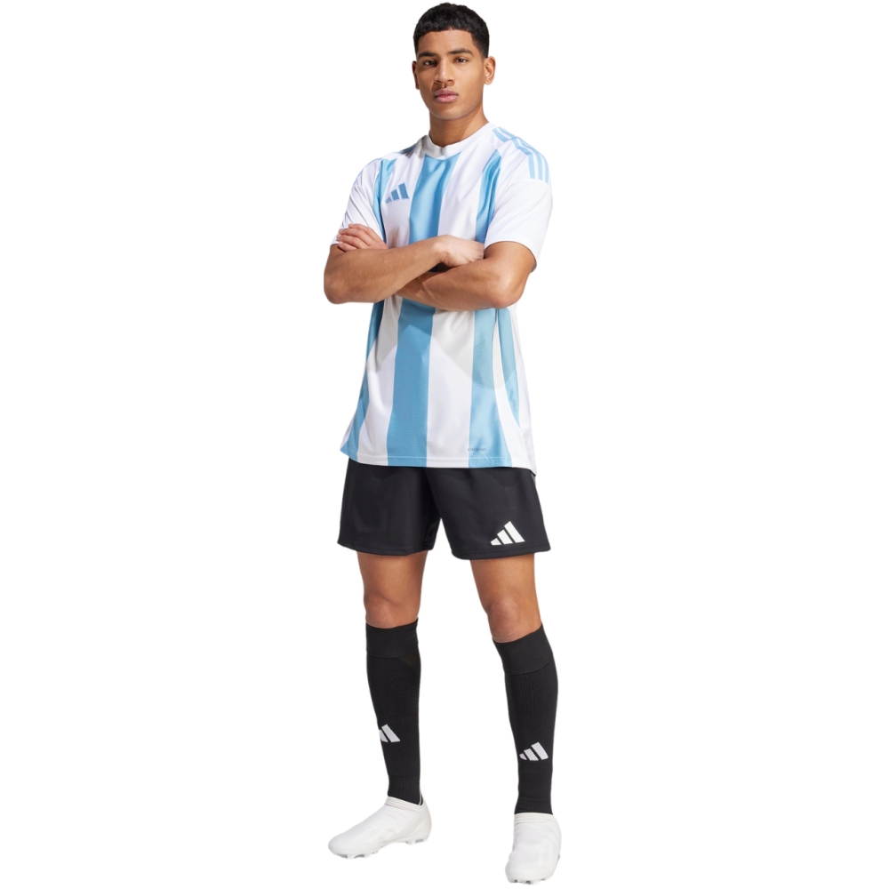 Camasa Men's T- adidas Striped 24 Jersey white-blue IW4555