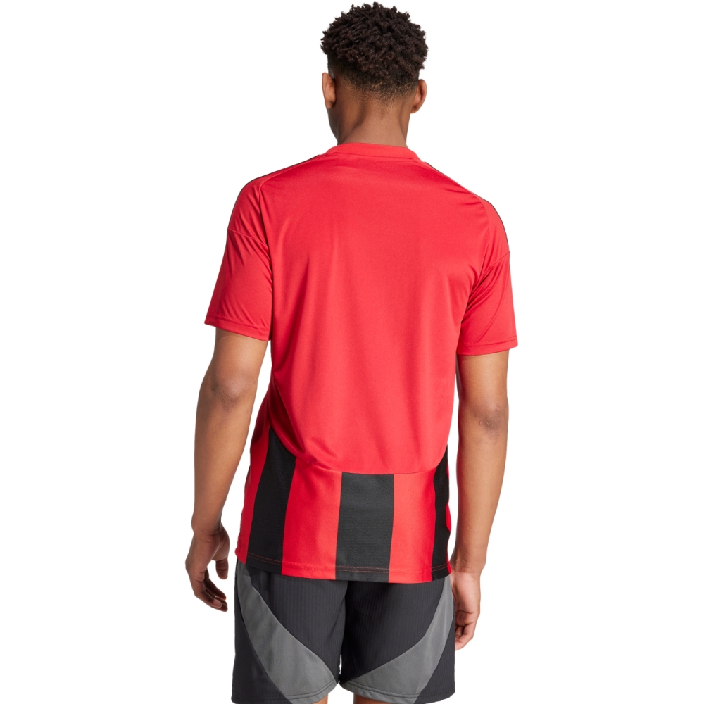 Camasa adidas Striped 24 Jersey men's T- red-black IW4556