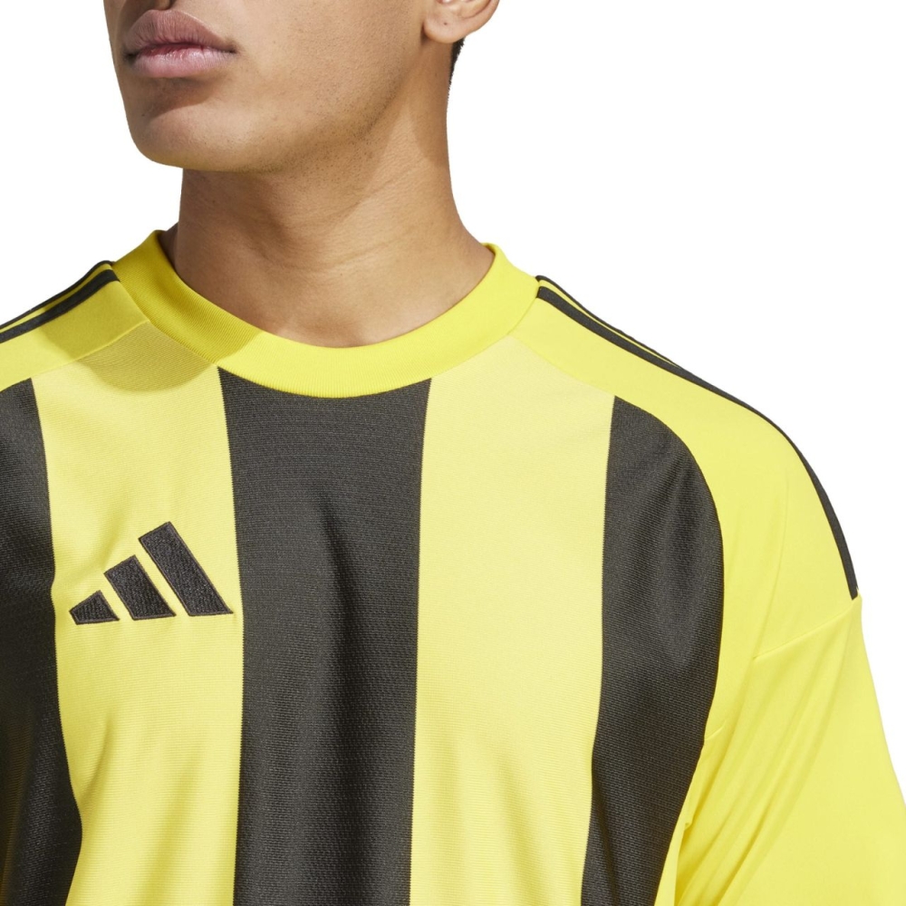 Camasa adidas men's T- Striped 24 Jersey ???to-black IW2146