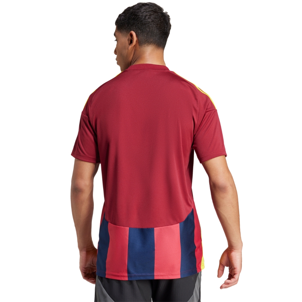 Camasa adidas Striped 24 Jersey Burgundy-Navy Blue Men's T- IW2149