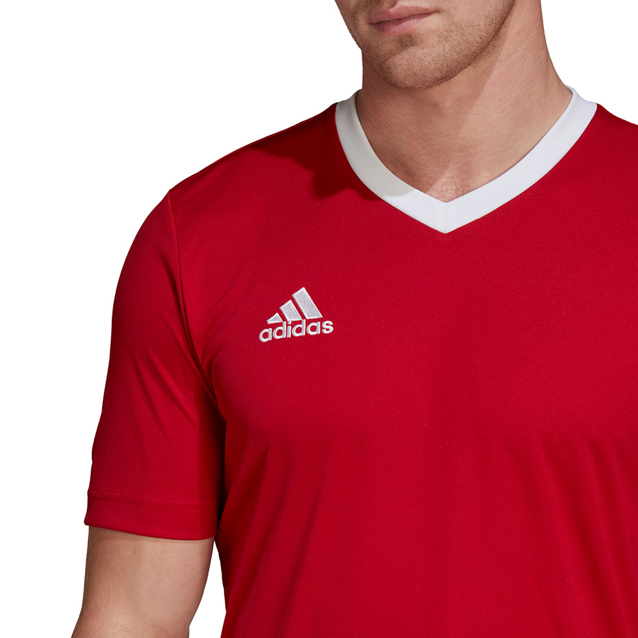 Koszulka męska adidas Entrada 22 Jersey czerwona H61736