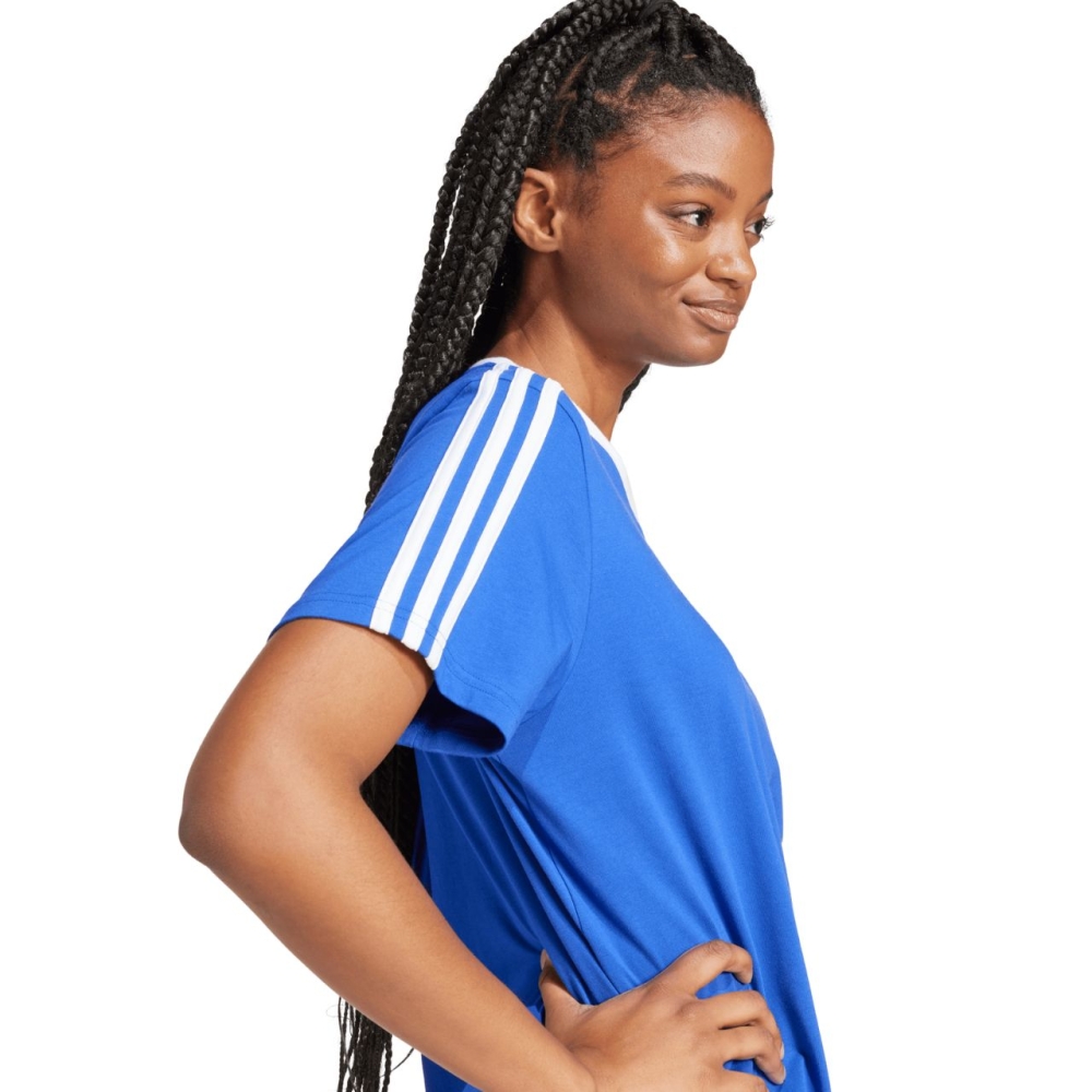 Tricou Camasa 's adidas Essentials 3-Stripes blue T- IY1701 dama