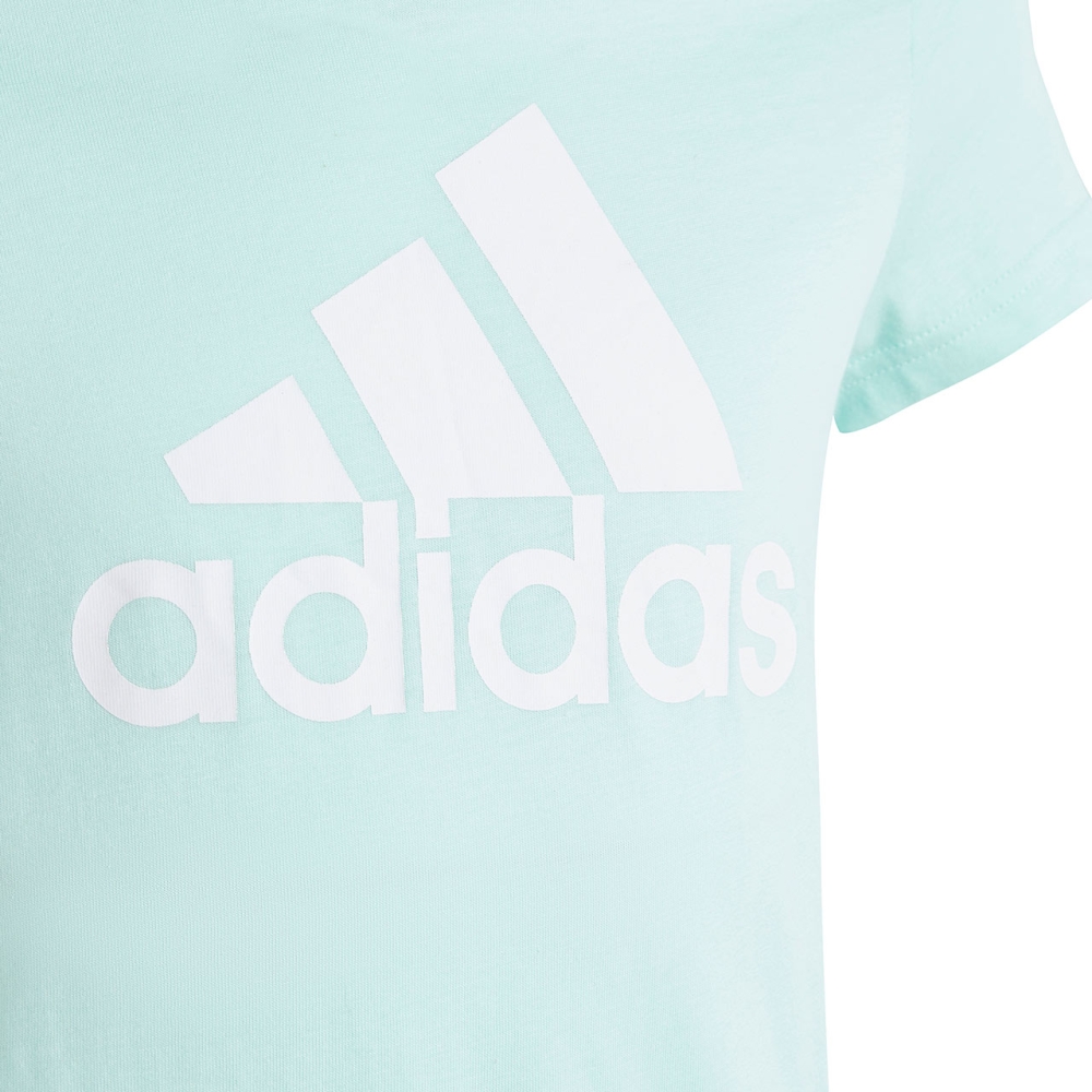 Tricou Camasa 's T- adidas Essentials Big Logo Cotton mint IM0279 copil