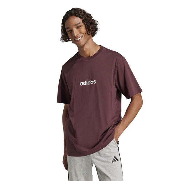 Camasa adidas Essentials Linear Single Jersey T- adulti