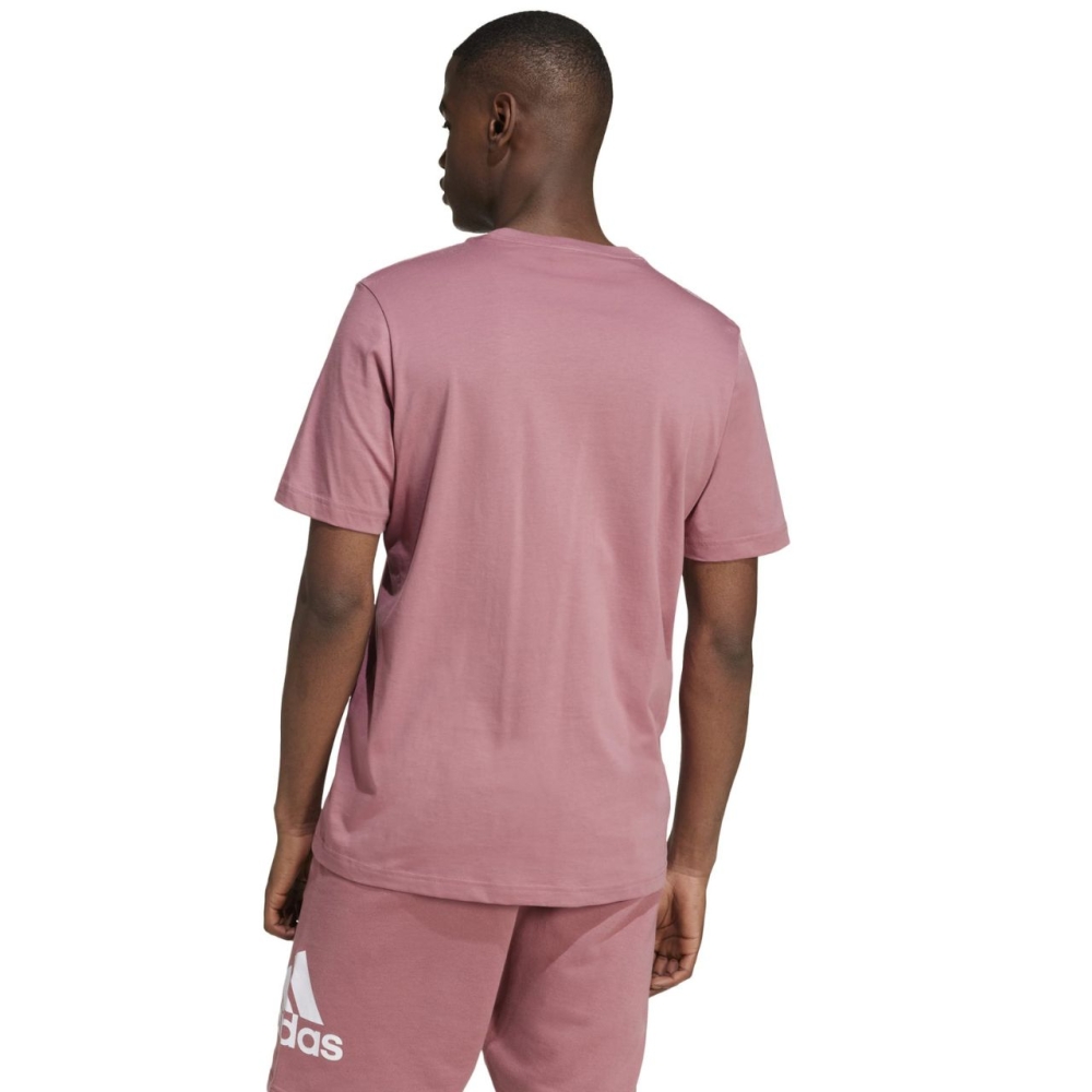 Camasa adidas Essentials Single Jersey Embroidered Small Logo Men's T- Pink IX0120