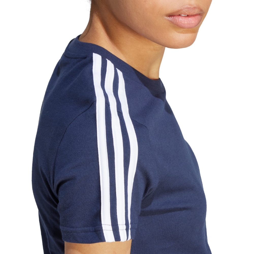 Tricou Adidas Essentials Slim 3-Stripes tricou dam? bleumarin IM2791