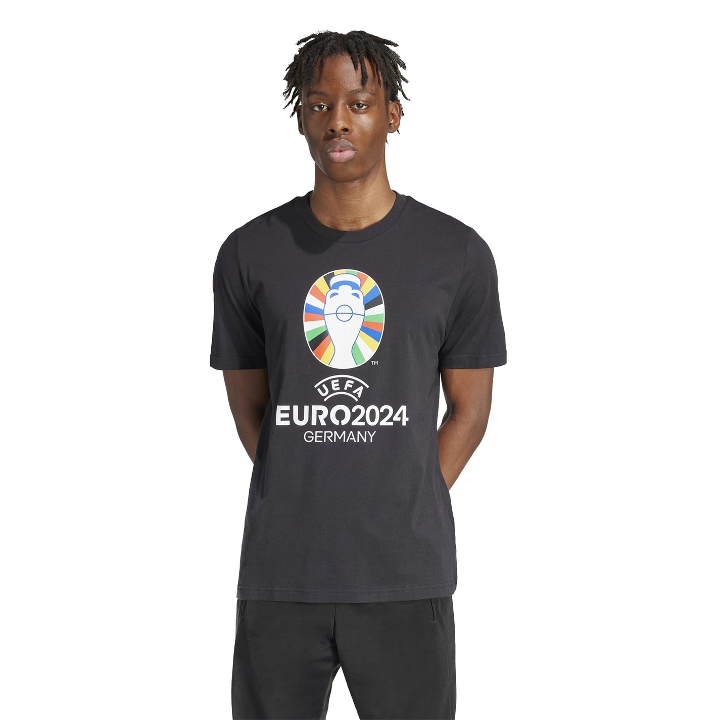 Camasa adidas Euro 24 Official Emblem T- barbat