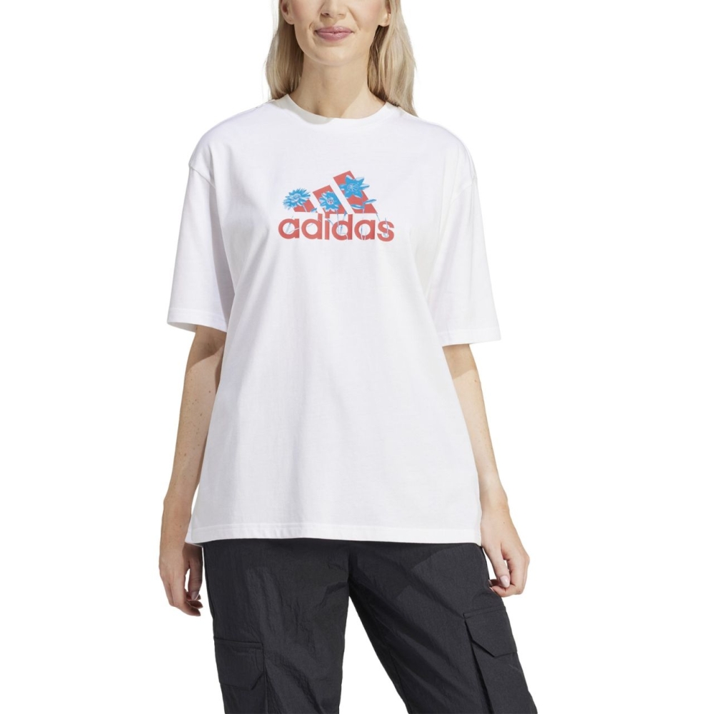 Camasa Adidas Flower Pack Badge of Sport 's T- white IT1421 dama