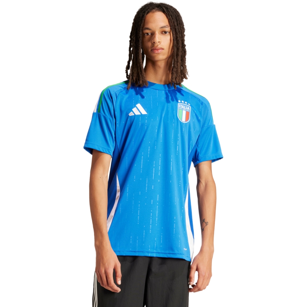 Camasa Men's T- adidas Italy 24 Home blue IN0657