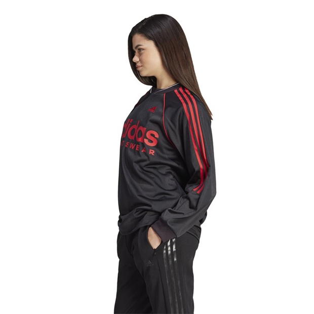 Camasa adidas Jacquard Long-Sleeve Top Jersey T- dama