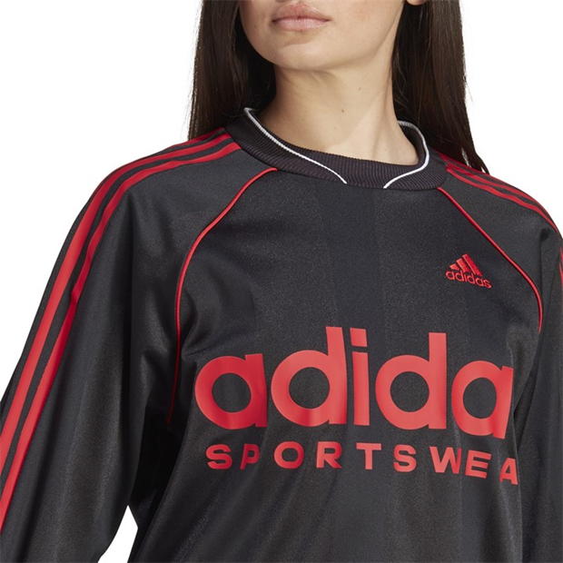 Camasa adidas Jacquard Long-Sleeve Top Jersey T- dama