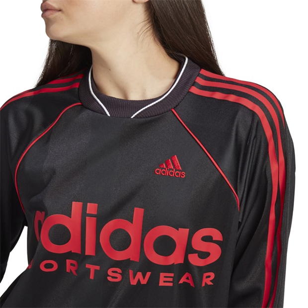 Camasa adidas Jacquard Long-Sleeve Top Jersey T- dama