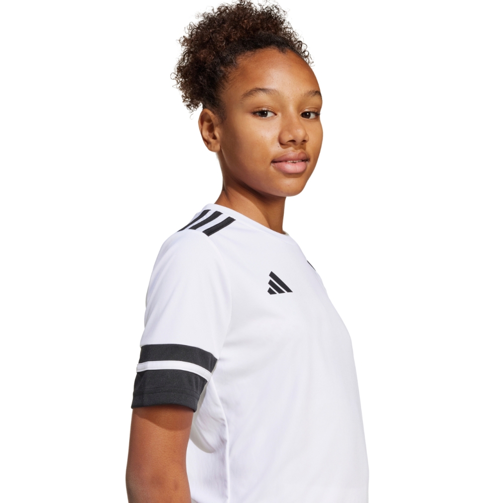 Camasa adidas Squadra 25 T- for white JJ0057 copil