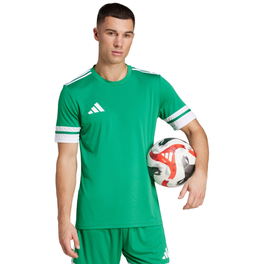 Camasa Men's T- adidas Squadra 25 green-white JN7485