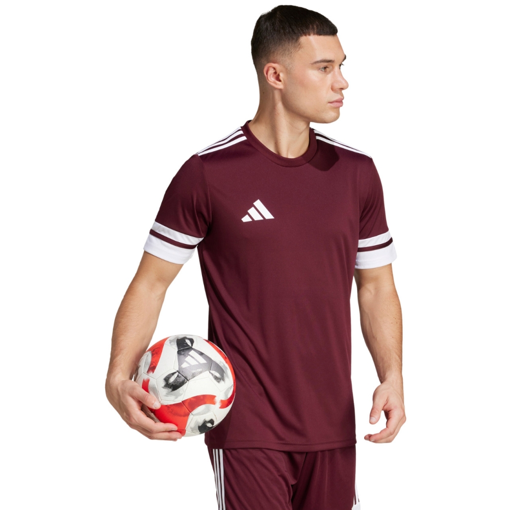 Camasa adidas Squadra 25 burgundy men's T- JC8675