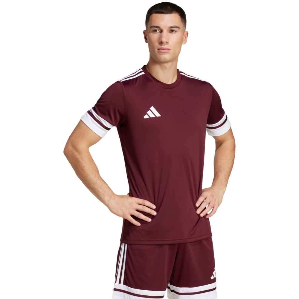 Camasa adidas Squadra 25 burgundy men's T- JC8675