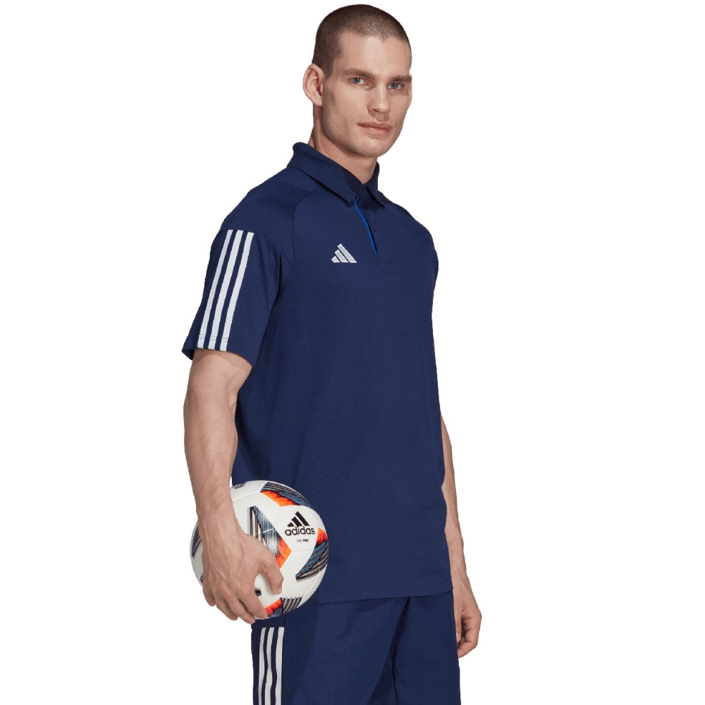 Camasa adidas Tiro 23 Competition Polo men's T-, navy blue HK8052