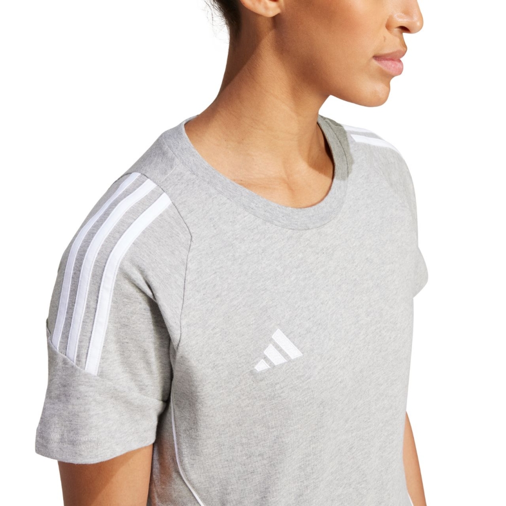 Tricou Camasa 's T- adidas Tiro 24 Sweat gray IR9355 dama