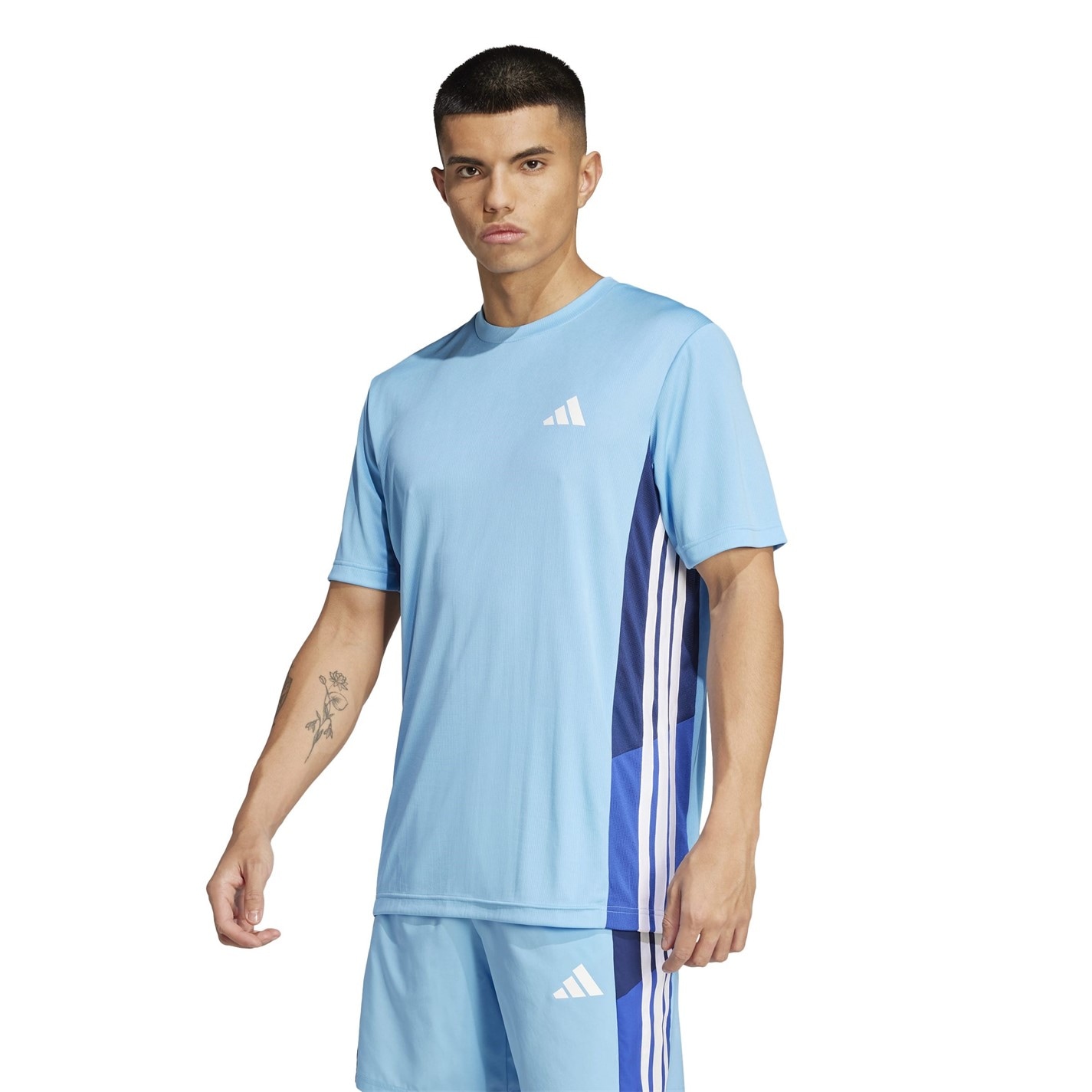 Camasa adidas Train Essentials Colourblock T- adulti