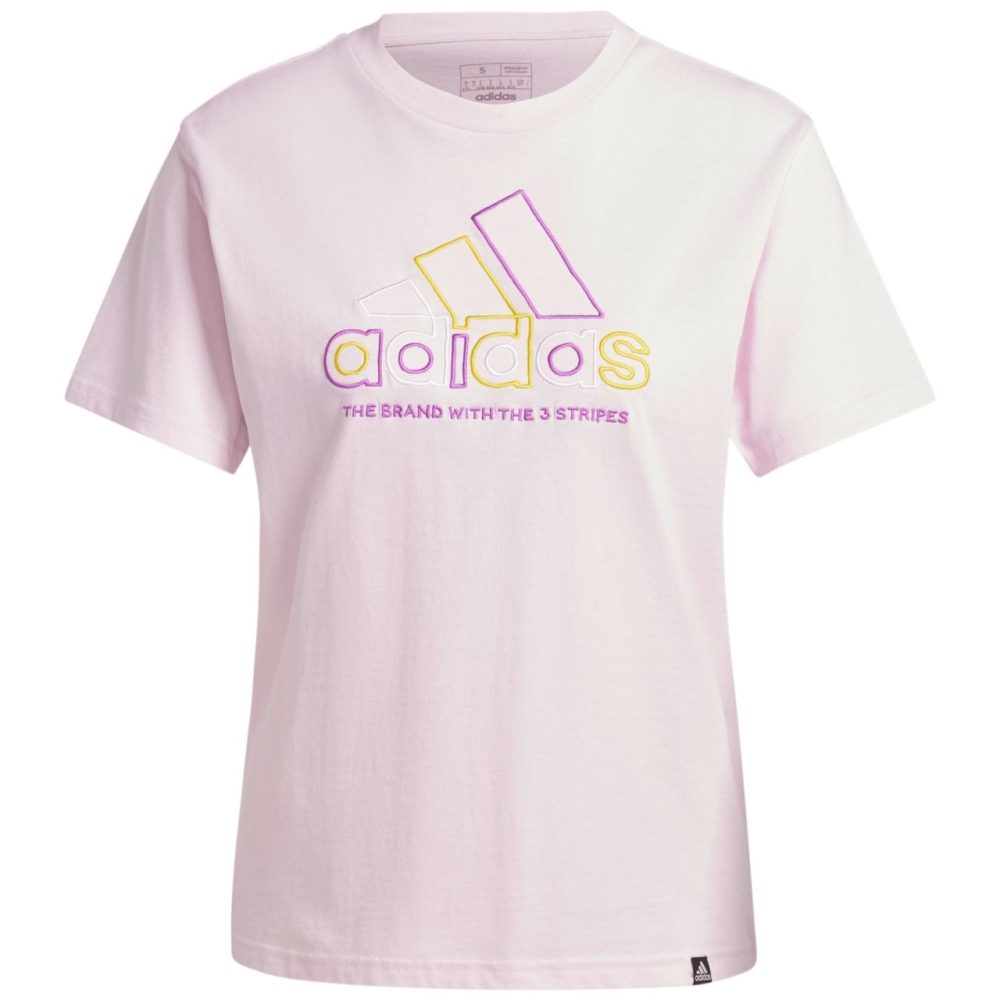 Camasa 's T- adidas Xpress Logo pink IY3413 dama