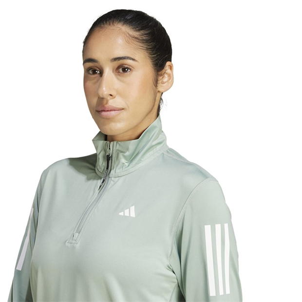 adidas The Run Half-Zip Running Top dama