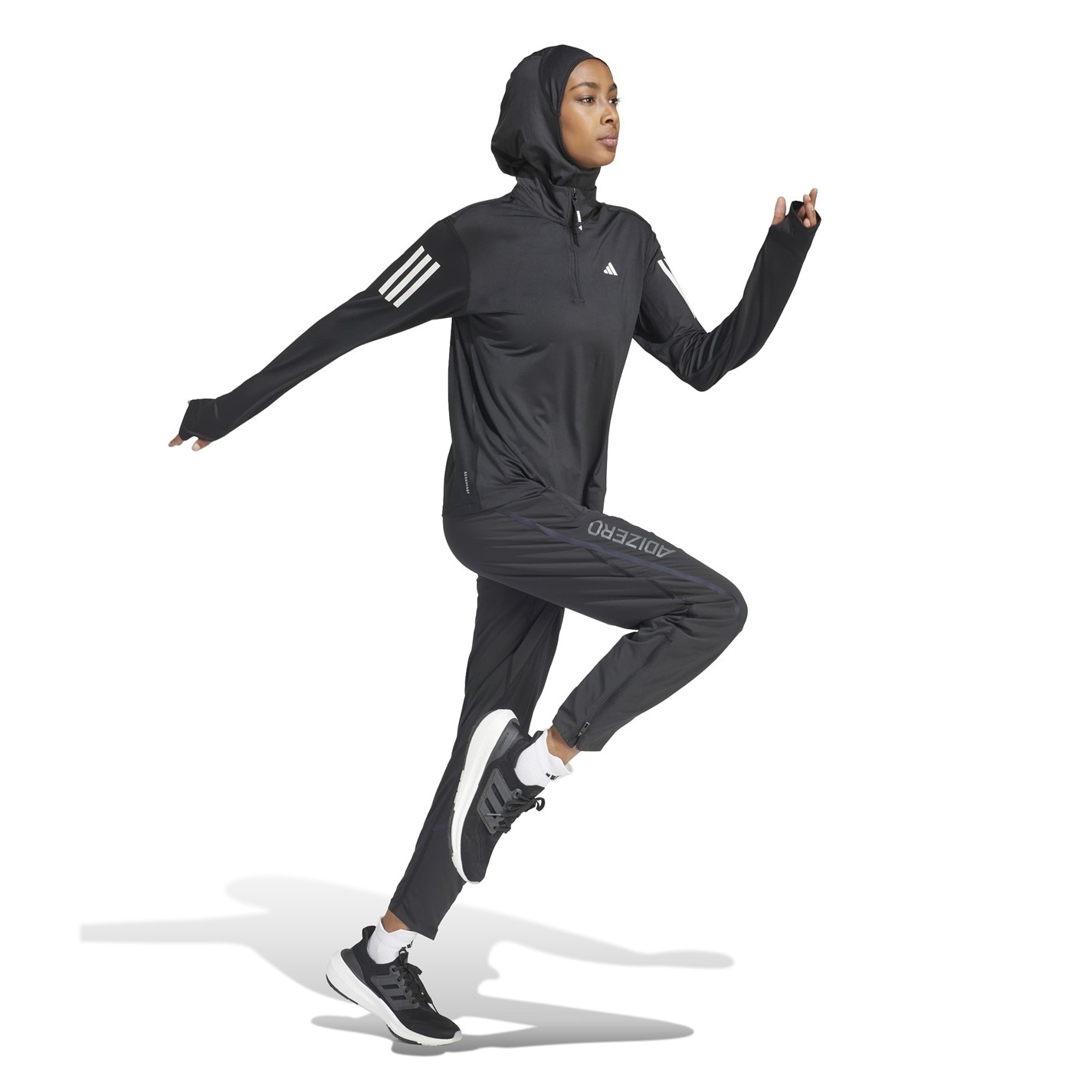 adidas The Run Half-Zip Running Top dama