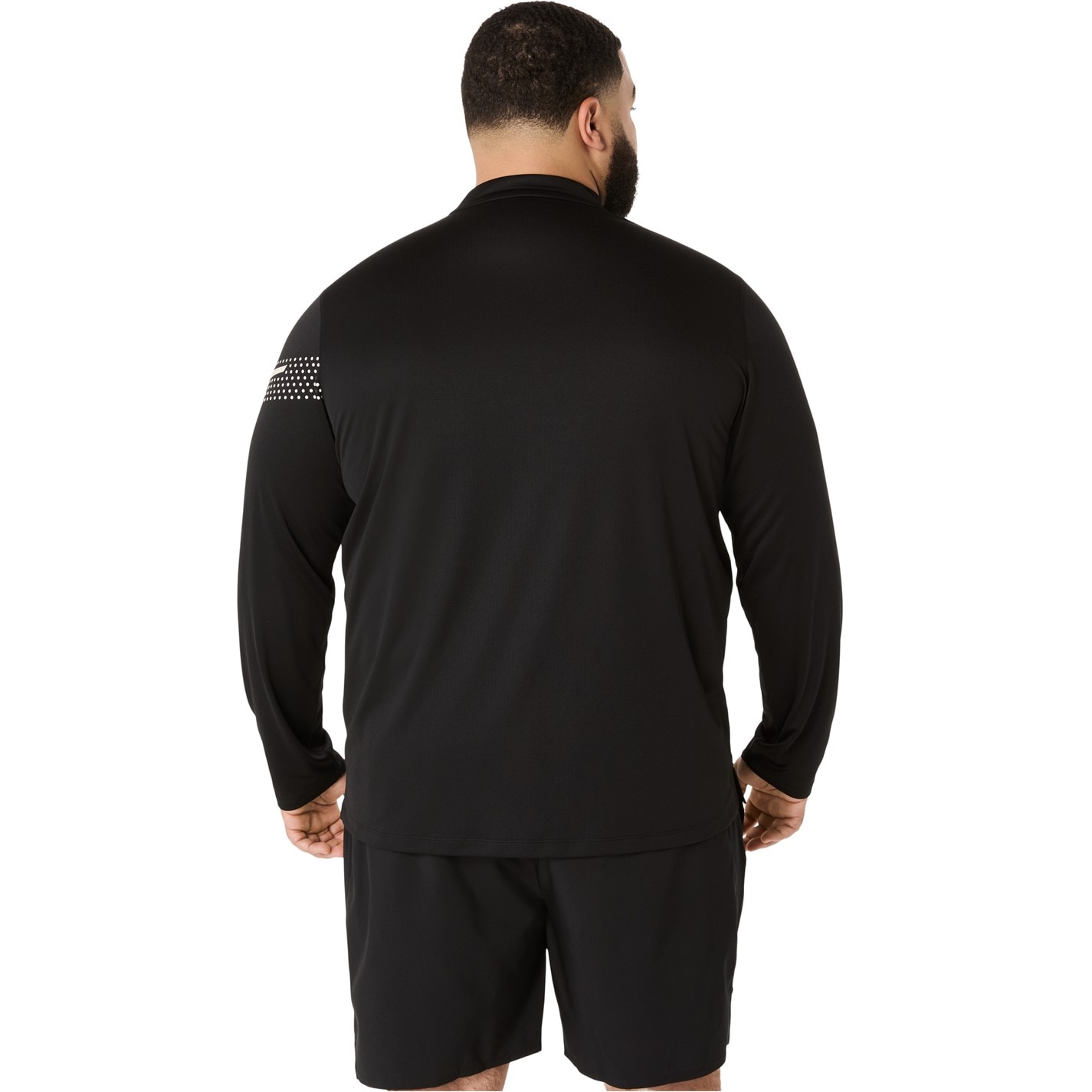 Asics Icon Ls half Zip Running Top barbat