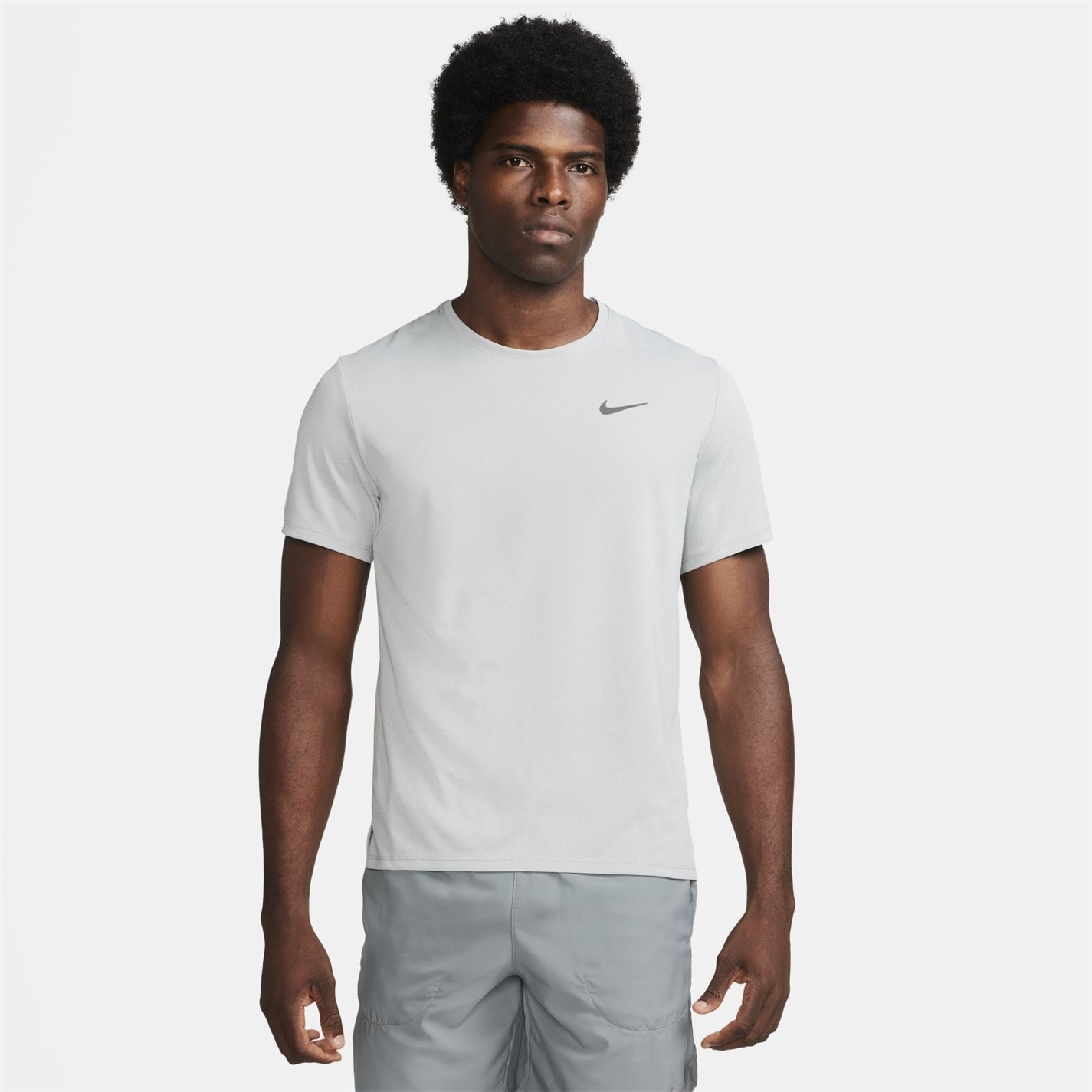 Nike DriFit Miler Running Top barbat