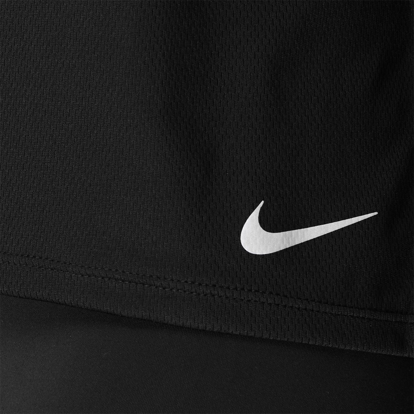 Tricou alergare Nike maneca scurta pentru Femei negru